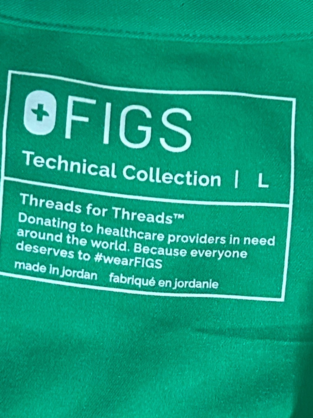 FIGS SET Rafaela & Zamora Jogger Technical Scrub Set Emerald Green 😇🩺 - Picture 3 of 11
